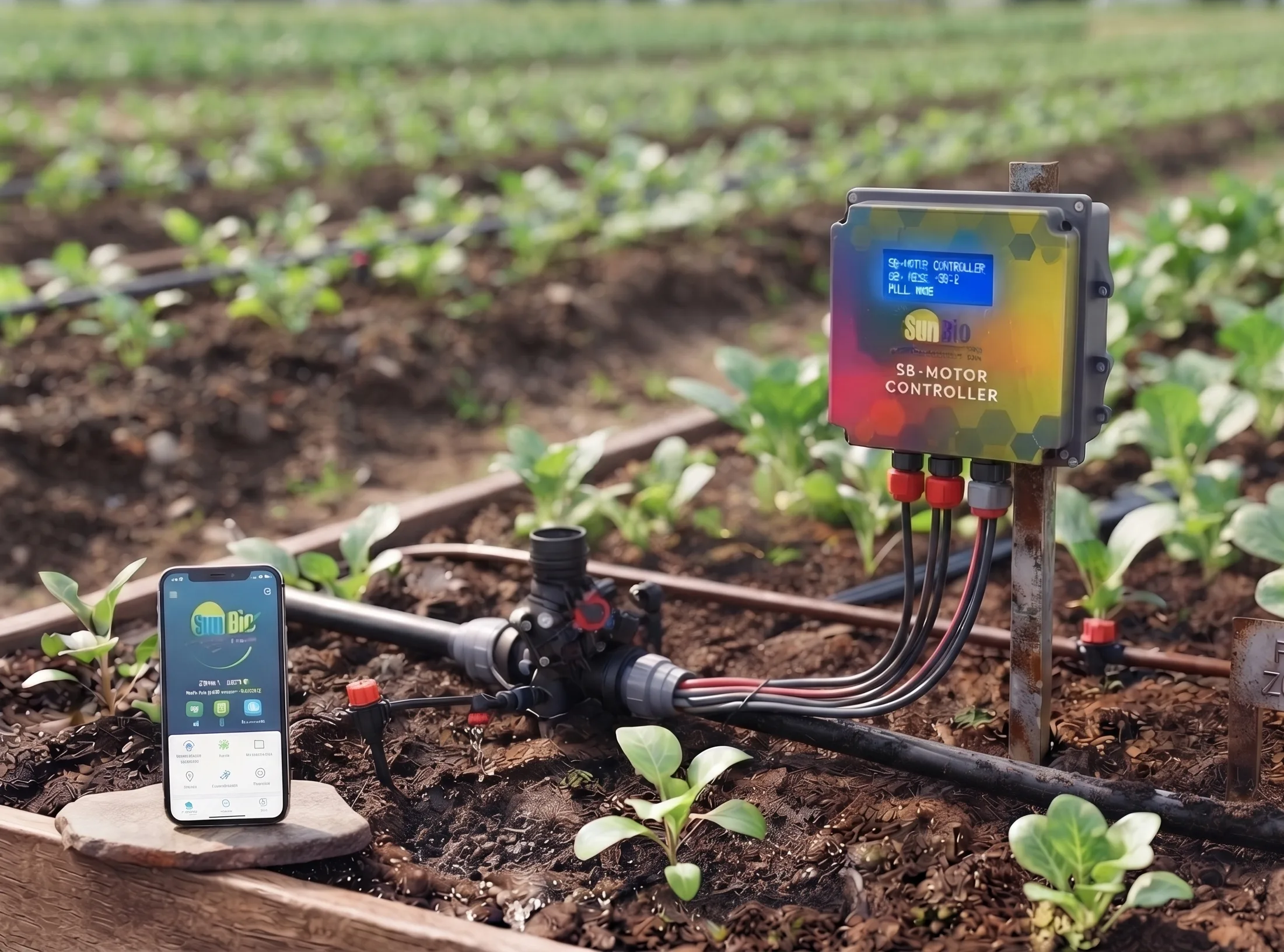 SunBio agricultural motor controller device