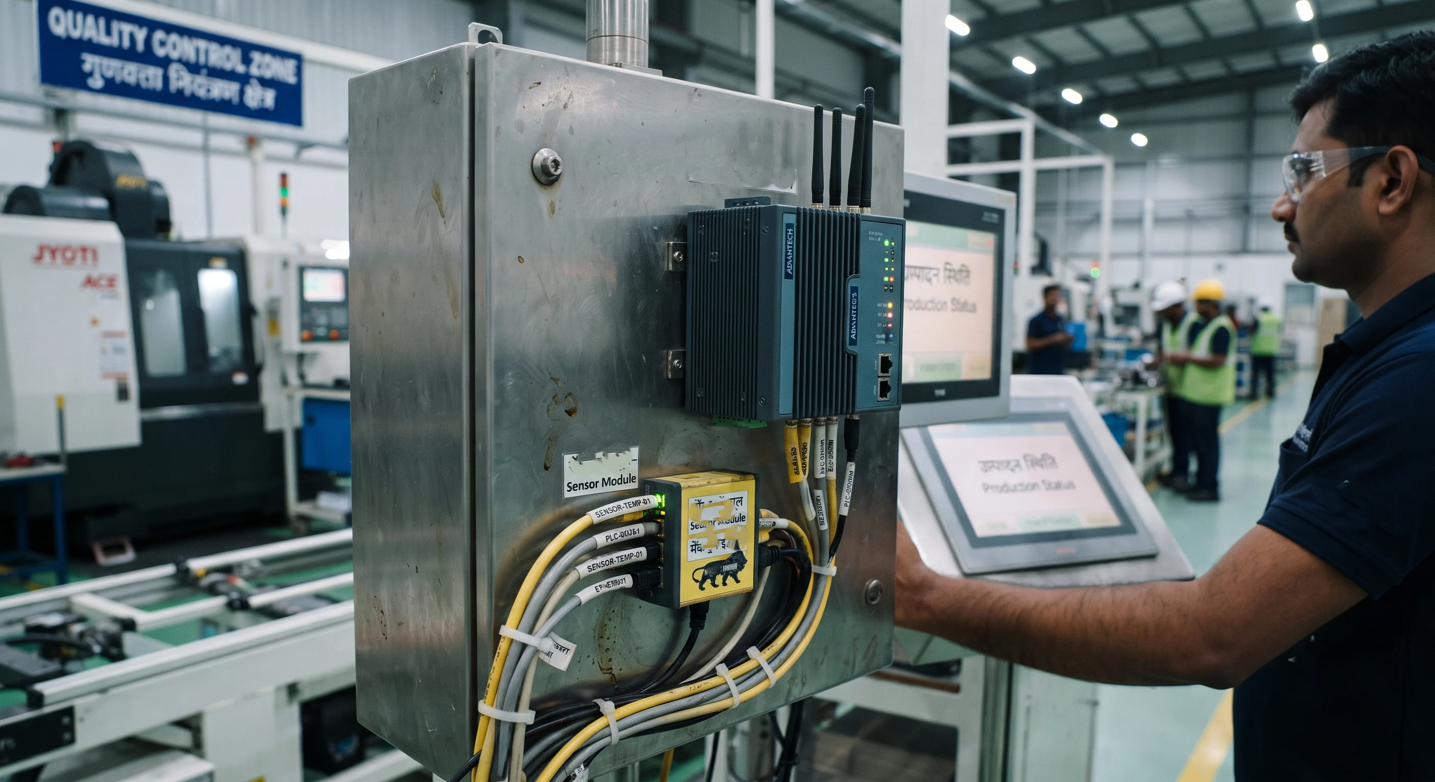 Automated AI Defect Detection Plant Surveillance