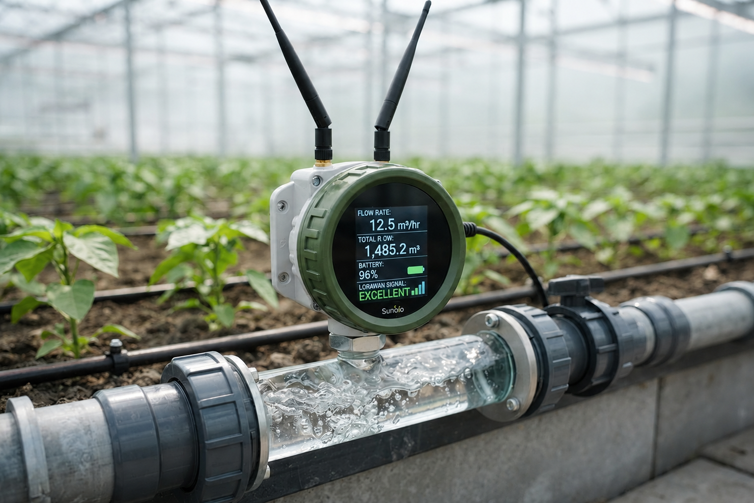 SunBio Digital Water Meter