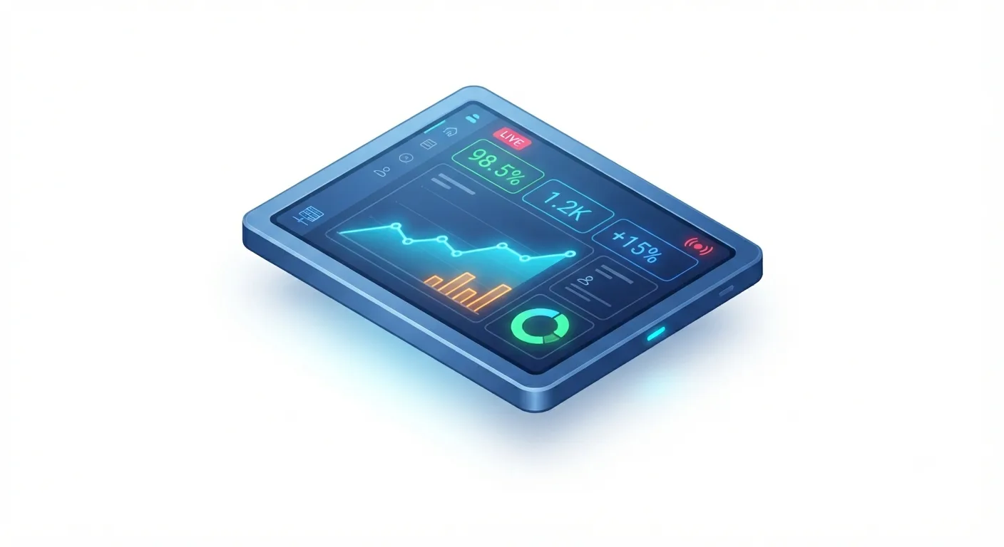 Industrial AI quality dashboard web interface