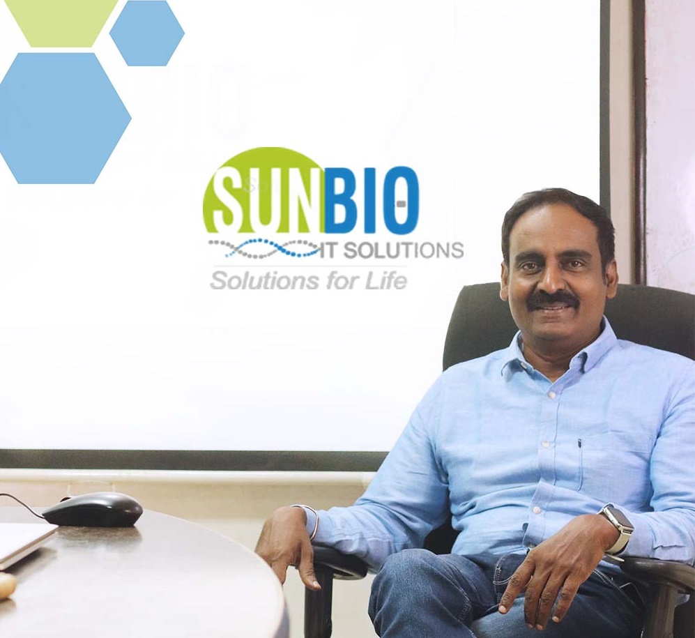 M.R. Saktiya Narayanan - CEO of SunBio IT Solutions