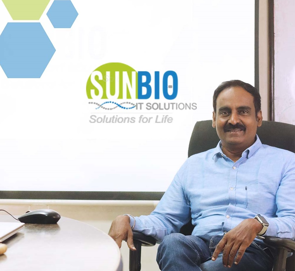 M.R. Saktiya Narayanan - CEO of SunBio IT Solutions
