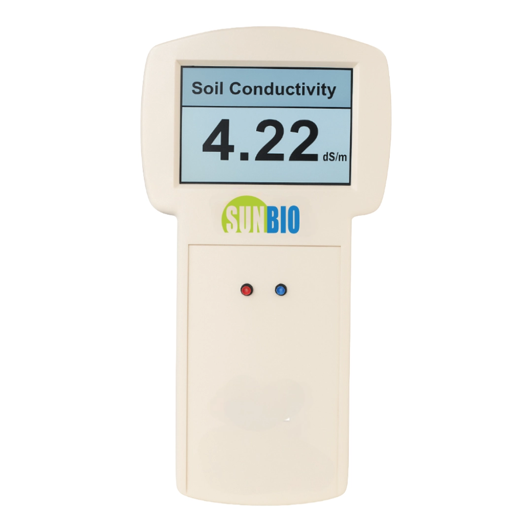 Soil Conductivity Meter and Salinity Testing Device by SunBio IT
